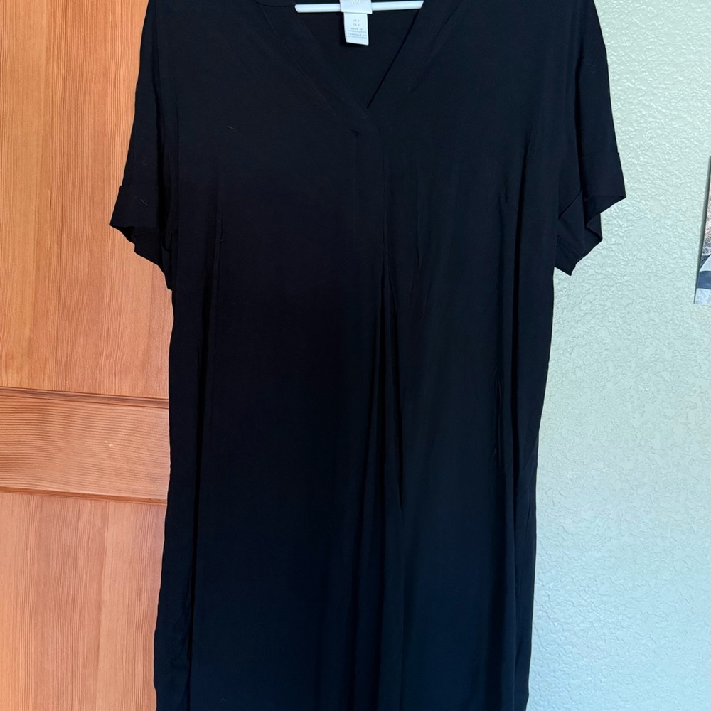 H&M Black Mini Dress